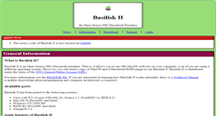 Desktop Screenshot of basilisk.cebix.net